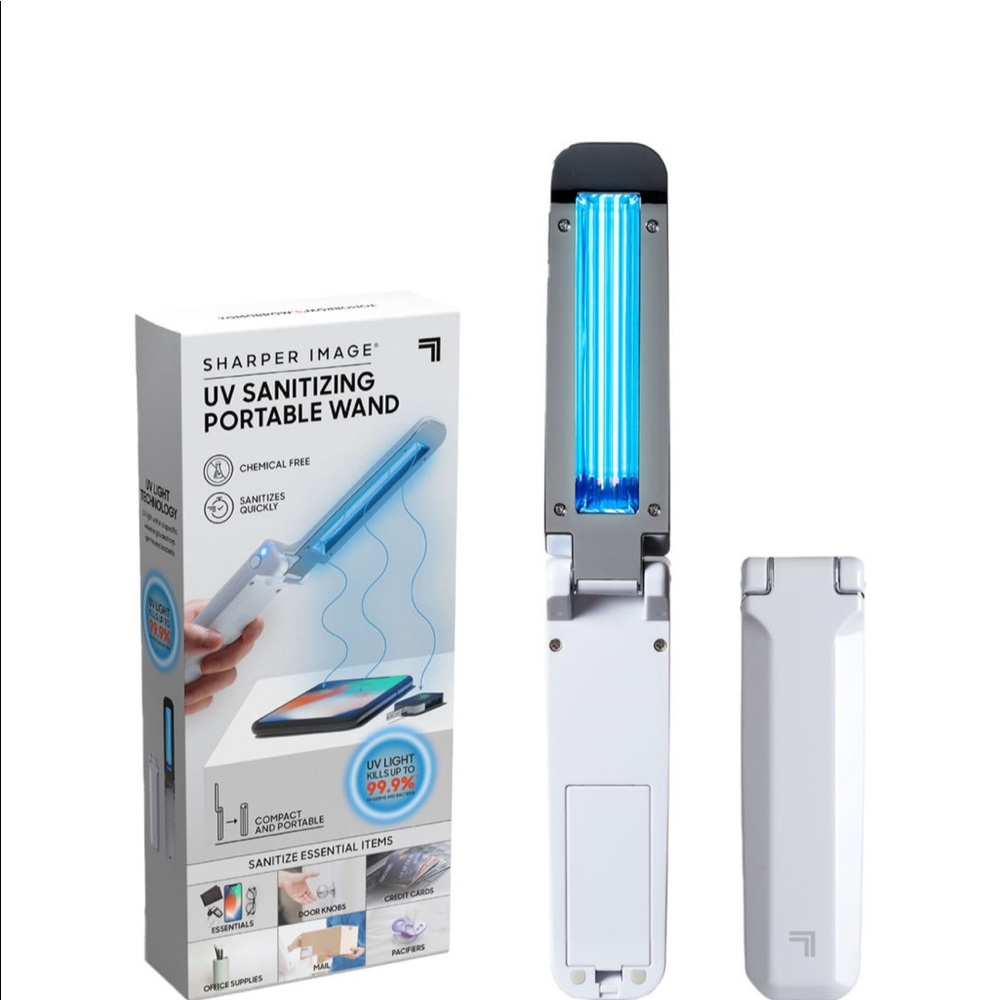 Sharper Image UV Sanitizing Portable WAND NWT